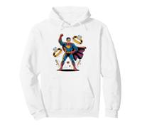 Best Man Whiskey Drinking Honor Badge Wedding Day Graphic Pullover Hoodie
