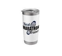 Best Marathon Trainer Running Coaching Appreciation Stainless Steel Insulated Tumbler