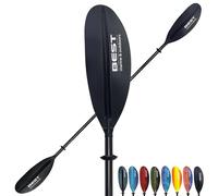 Best Marine Kayak Paddle. 234cm (92in) Premium Carbon Fiber Paddle with Reinforced Fiberglass Blades. 33.5oz Lightweight Oar for Kayaks. Two-Piece Adjustable Kayaking Paddles Accessories
