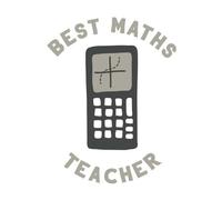 Best Maths Teacher Sweatshirt - White - XXL - White