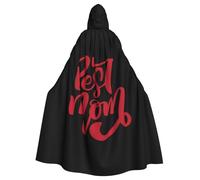 Best Mom Ever Happy Mothers' Day Halloween Witch Cloak Unisex Hooded Cloak For Festive Party Costume