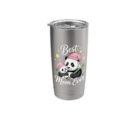 Best Mom Ever Panda Stainless Steel Insulated Tumbler