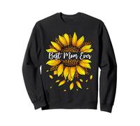 Best Mom Ever Sunflower Leopard Proud Mom Gifts Mothers Day Sweatshirt