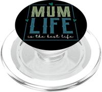 Best Mother In A World Supercute Mum Life Is The Best Life PopSockets PopGrip for MagSafe