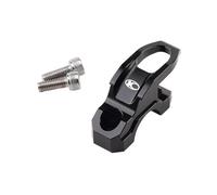 Best motorcycle hooks for storage For DOWNTOWN NIKITA GDINK Accessories CNC Aluminum Brake Master Cylinder Holder Clamp Bracket Bag Hook Helmet Hanger(Black)