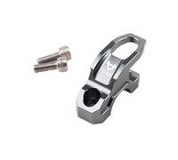 Best motorcycle hooks for storage For NIU M1 M+ N1S NGT N1 U1 U+ Accessories CNC Aluminum Brake Master Cylinder Holder Clamp Bracket Bag Hook Helmet Hanger(Titanium)