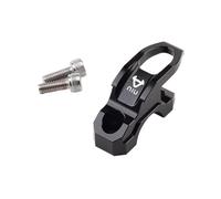 Best motorcycle hooks for storage For NIU M1 M+ N1S NGT N1 U1 U+ Accessories CNC Aluminum Brake Master Cylinder Holder Clamp Bracket Bag Hook Helmet Hanger(Black)