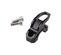 Best motorcycle hooks for storage For NIU M1 M+ N1S NGT N1 U1 U+ CNC Aluminum Brake Master Cylinder Holder Clamp Bracket Bag Hook Helmet Hanger Accessories(Black No logo)
