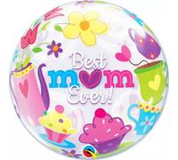 Best Mum Ever 22"/56Cm Bubble Balloon