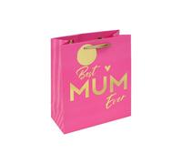 Best Mum Ever Beautiful Pink Medium Gift Bag
