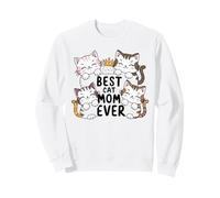 Best Mum Ever Best Cat Mum Ever Mother's Day Sweatshirt