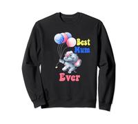 Best Mum Ever Cutest Animal In The World Elephant Mum Sweatshirt