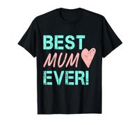Best Mum Ever Vintage Heart for Mom on Mother's Day Value Graphic T-Shirt