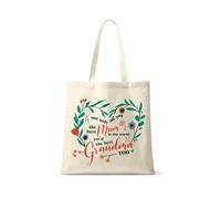 Best Mum & Grandma - A Heartfelt Mother's Day Tribute, Reusable Bag, Shopping Tote Bag.