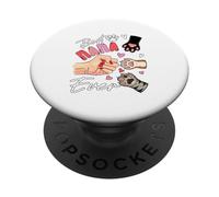Best Nana Ever Cute Cat Paws Mother's Day Funny Owner PopSockets Adhesive PopGrip