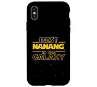 Best Nanang in the Galaxy | Grandma In Filipino Funny Gifts Case for iPhone X/XS