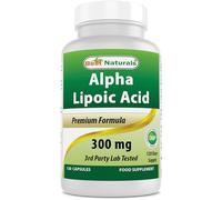 Best Naturals Alpha Lipoic Acid 300 mg 120 Capsules