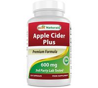 Best Naturals Apple Cider Vinegar Plus 500 Mg 120 Capsules