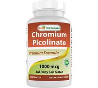 Best Naturals Chromium 1000 mcg 120 Tablets