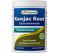 Best Naturals Glucomannan Weight Loss Pure Powder from Konjac Root, 1 Pound - 100% Natural Weight Loss Diet Powder That Really Work Fast - Best Appetite Suppressant - Boosts Metabolism
