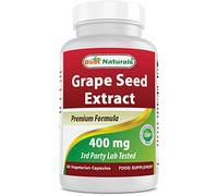 Best Naturals Grape Seed Extract 400 mg 60 Vcaps (60 Count (Pack of 1))