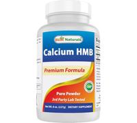 Best Naturals HMB (Beta-Hydroxy Beta-Methylbutyrate) Pure Powder 8 OZ (8 OZ (Pack of 1))