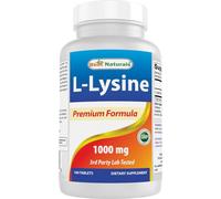 Best Naturals L-Lysine 1000 mg 180 Tablets