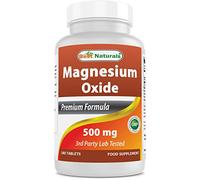 Best Naturals Magnesium Oxide 500 mg 180 Tablets