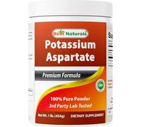 Best Naturals Potassium Aspartate Pure Powder 1 Pound
