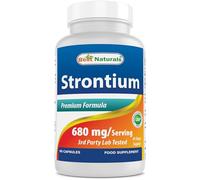 Best Naturals Strontium Bone Building Formula 680mg/serving 90 Capsules
