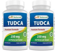 Best Naturals TUDCA 250mg (Tauroursodeoxycholic Acid) - 60 Veg Capsules - 2 Months Supply (60 Count (Pack of 2))