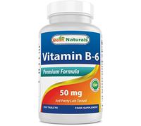 Best Naturals Vitamin B6 50 mg 250 Tablets