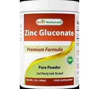Best Naturals Zinc Gluconate Pure Powder 1 Pound