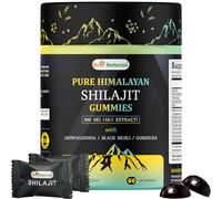 Best Naturtals Pure Himalayan Shilajit Gummies - 60 ct - Made with Ashwagandha, Black Musli, and Gokshura