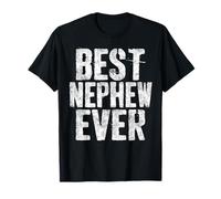 Best Nephew Ever Shirt Funny Aunt Uncle T-Shirt