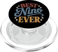 Best Nino Ever Retro Vintage Sunset Hispanic Grandpa PopSockets PopGrip for MagSafe