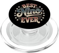 Best Nino Ever Retro Vintage Sunset Hispanic Grandpa PopSockets PopGrip for MagSafe