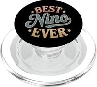 Best Nino Ever Retro Vintage Sunset Hispanic Grandpa PopSockets PopGrip for MagSafe