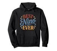 Best Nino Ever Retro Vintage Sunset Hispanic Grandpa Pullover Hoodie