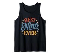 Best Nino Ever Retro Vintage Sunset Hispanic Grandpa Tank Top