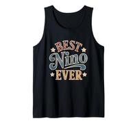 Best Nino Ever Retro Vintage Sunset Hispanic Grandpa Tank Top