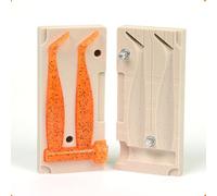 Best_Nj Fishing Lure Mold - Soft Plastic Lure Making Injection Mold - Lunker City Shaker 3.2'' Two Cavity