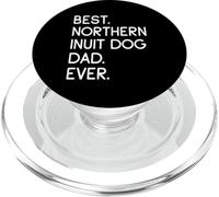 Best Northern Inuit Dog Dad Ever PopSockets PopGrip for MagSafe
