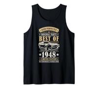 Best of 1948 Birthday Classic Car Limited Edition Men 1948 Tank Top