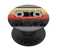 Best of 1976 mixtape, music, year of birth, birthday number PopSockets Swappable PopGrip