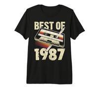 Best of 1987, Audio Cassette, 39th Birthday, 39 Years Old Premium T-Shirt