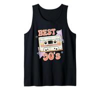 Best of 90s Mixtape Nostalgia Cassette Vintage Aesthetic Tank Top