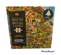 Gibsons Best of British 500 Piece Jigsaw UK Britain Jigsaw Puzzle Gift