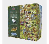 Best Of British 500 Piece Jigsaw Puzzle - Green, Green OS