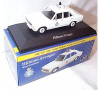 best of british police white hillman avenger west yorkshire car 1.43 scale diecast model